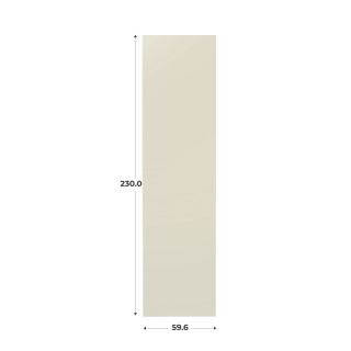 Porte simple Casa H232 cm Sauge L 60 cm