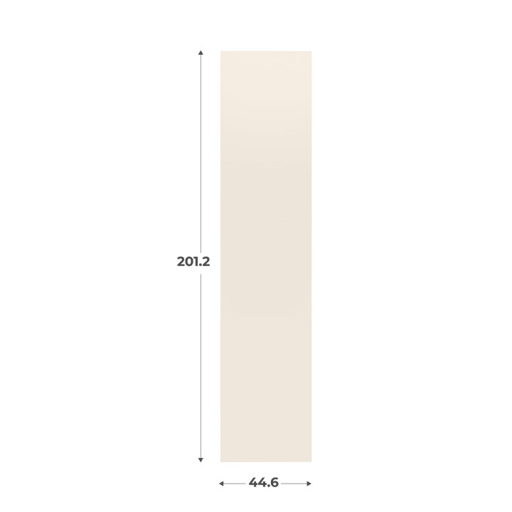 Porte simple Casa H201 cm - L 45 cm Sable
