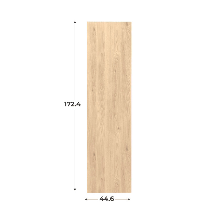 Porte simple Casa H174 cm Chêne hikory