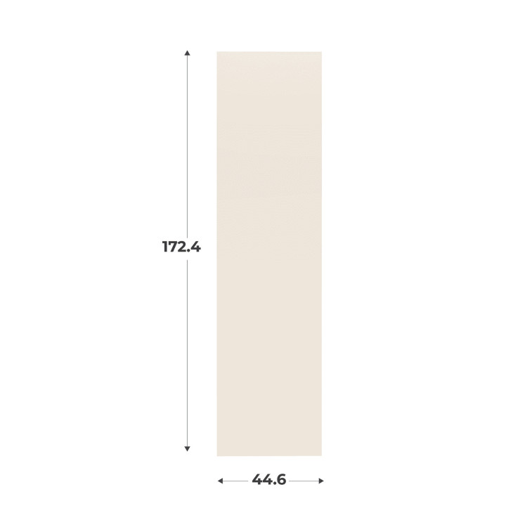 Porte simple Casa H174 cm - L 45 cm Sable