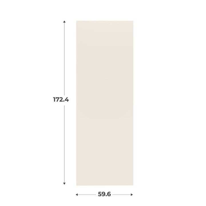 Porte simple Casa H174 cm - L 60 cm sable