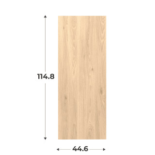 Porte simple H116cm Casa Chêne hikory L 45 cm