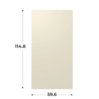 Porte simple Casa H116 cm L 60 cm Sauge