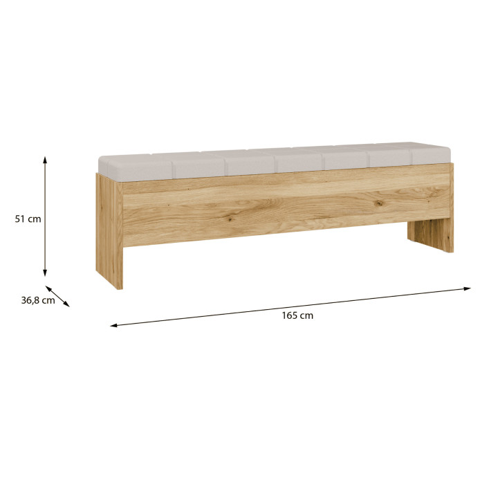 Banc avec coffre Bellevue