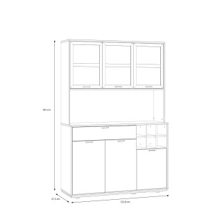 Buffet de cuisine Mantek