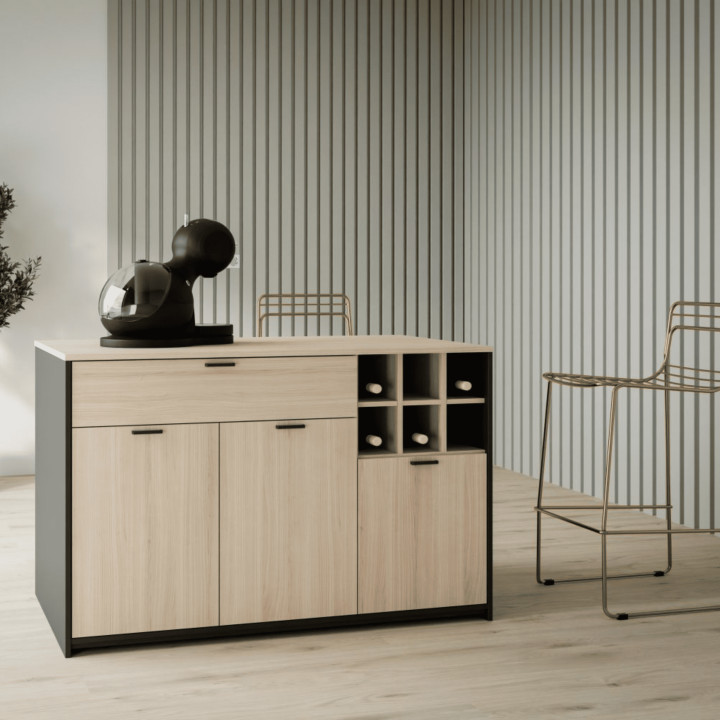 Ilot central de cuisine Mantek