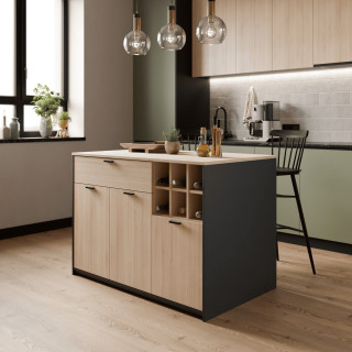 Ilot central de cuisine Mantek