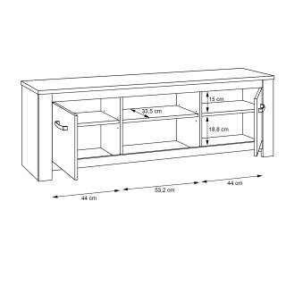 Meuble tv Elara