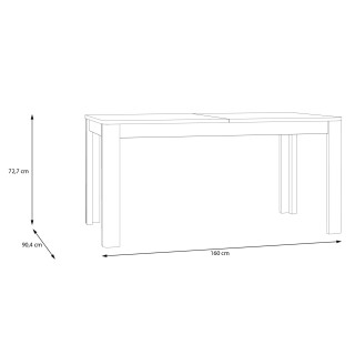 Table de repas extensible Breathtaker