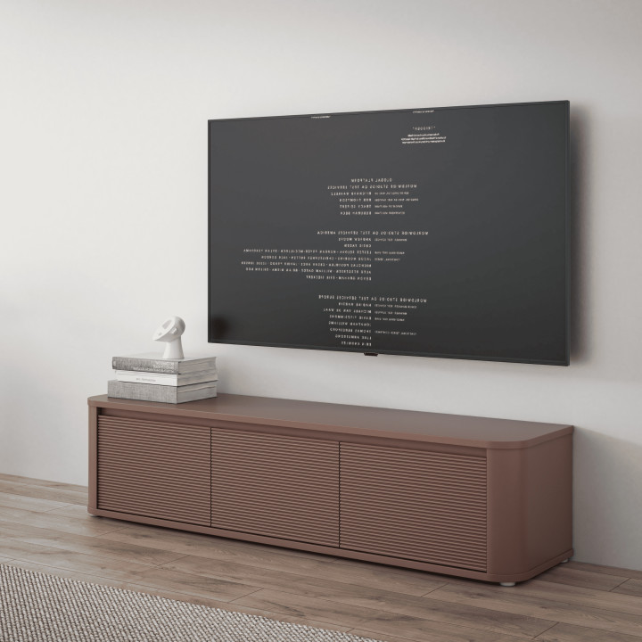 Meuble tv Breathtaker Terracotta