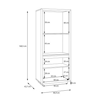 Vitrine 1 porte Ficar