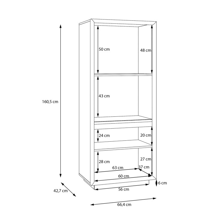Vitrine 1 porte Ficar