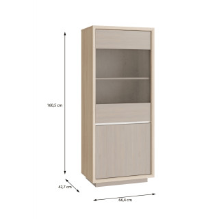 Vitrine 1 porte Ficar