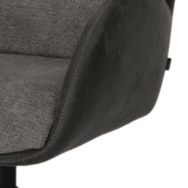 Chaise avec accoudoirs Longford anthracite