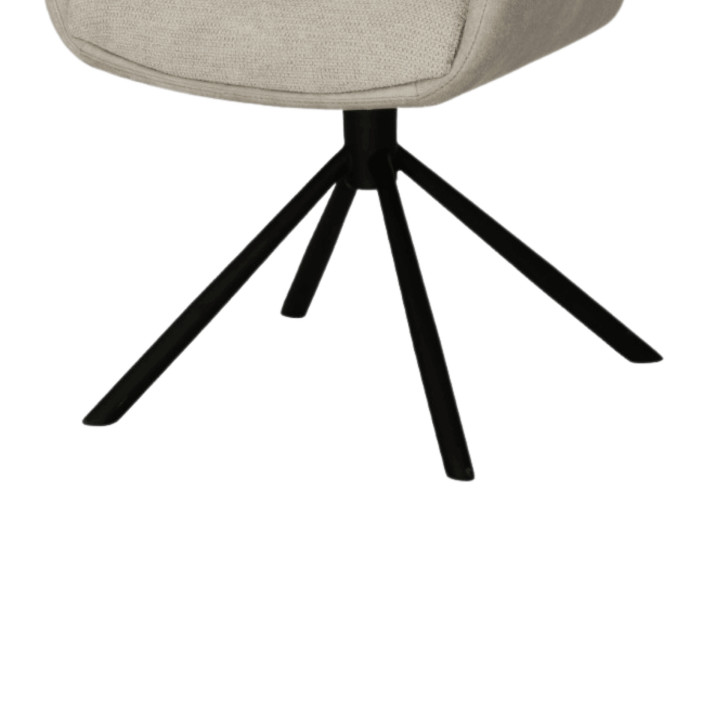 Chaise avec accoudoirs Longford Beige