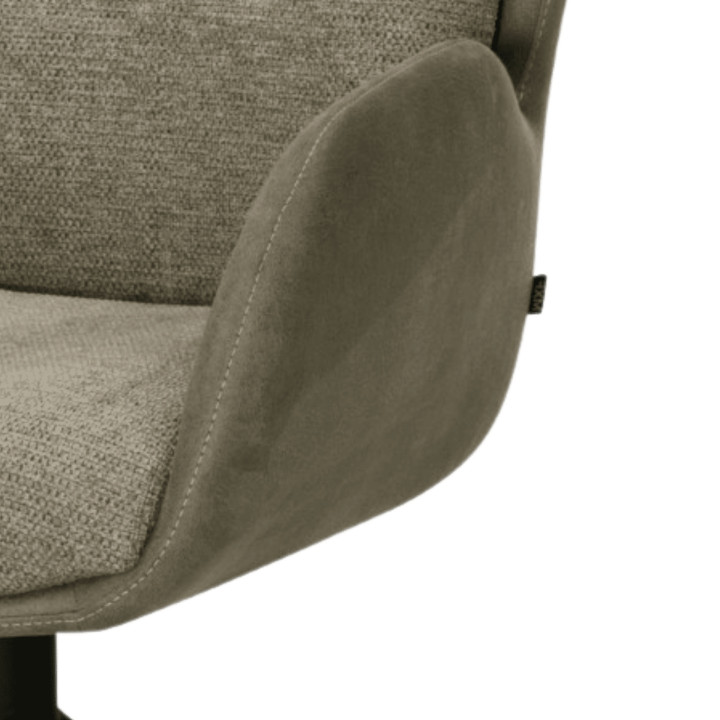 Chaise avec accoudoirs Longford Grey