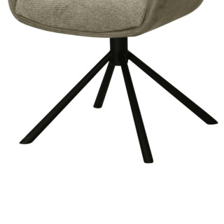 Chaise avec accoudoirs Longford Grey
