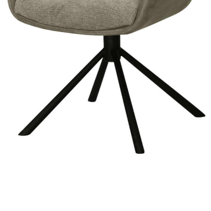 Chaise avec accoudoirs Longford Grey