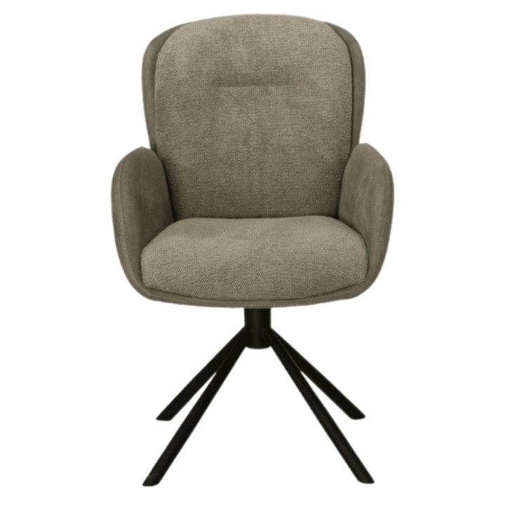 Chaise avec accoudoirs Longford Grey
