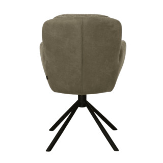 Chaise avec accoudoirs Longford Grey