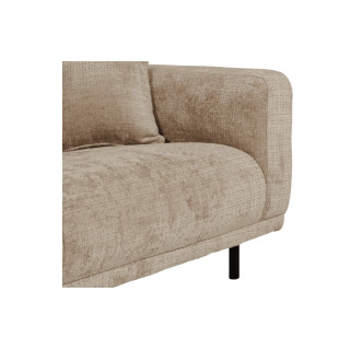 Canapé Balena avec chaise longue à gauche
