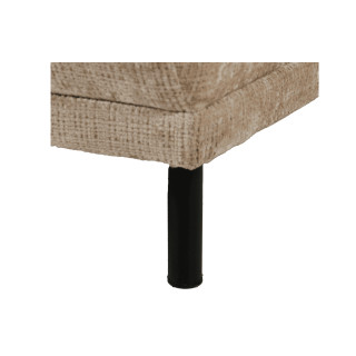 Canapé Balena avec chaise longue à gauche