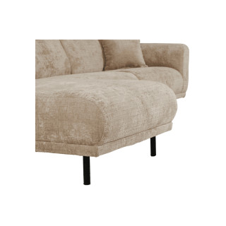 Canapé Balena avec chaise longue à gauche