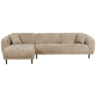 Canapé Balena avec chaise longue à gauche