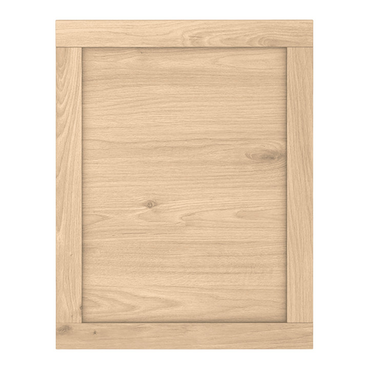 Porte cadre Casa H58 cm - L 45 cm Chêne hikory