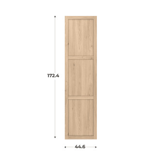 Porte cadre Casa H174 cm - L 45 cm Chêne hikory