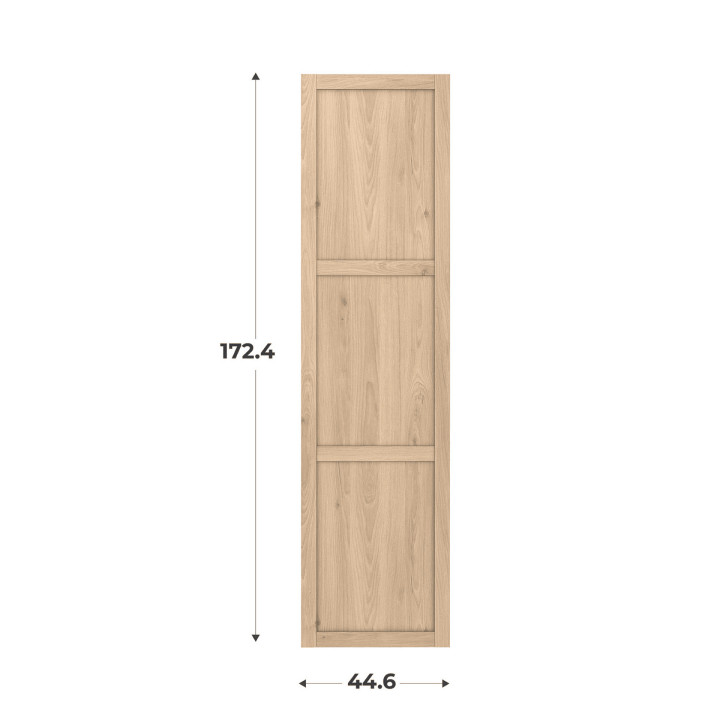 Porte cadre Casa H174 cm - L 45 cm Chêne hikory