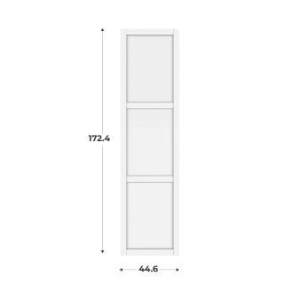 Porte cadre Casa H 174 cm - L 45 cm Blanc