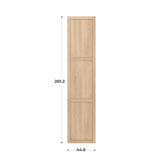 Porte Cadre Casa H201 cm Chêne hikory L 45 cm