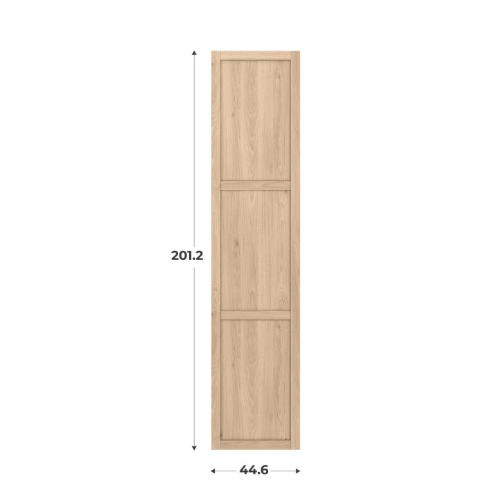 Porte Cadre Casa H201 cm Chêne hikory L 45 cm