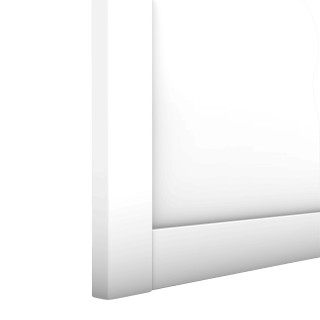 Porte cadre Casa H 201 cm - L 45 cm Blanc