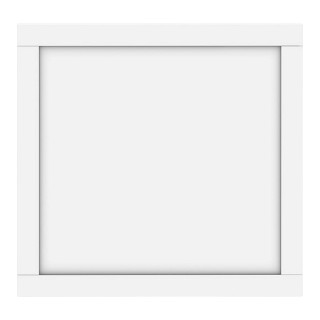 Porte cadre Casa H58cm  L 60 cm blanc