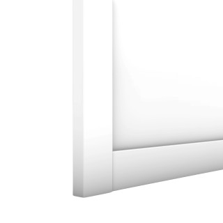 Porte cadre Casa H116 cm L 60 cm blanc