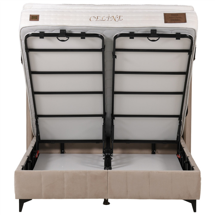 Lit boxspring Celine 140 cm