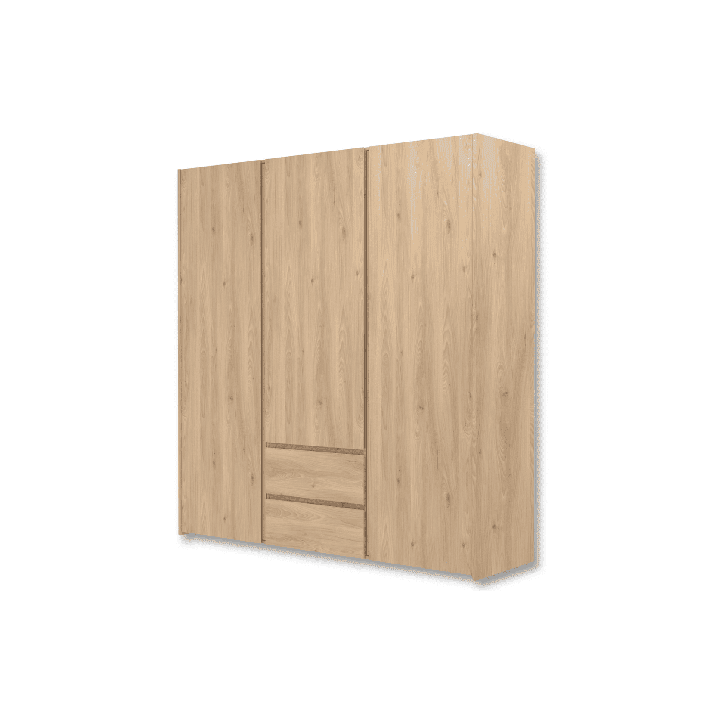 Armoire 3 portes et 2 tiroirs Mosaik