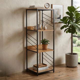 Elara 2 -Etagère colonne 124 cm