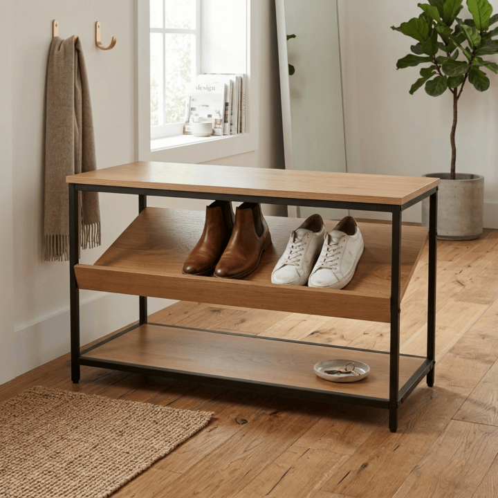 Elara 4 - Banc avec rangement chaussures