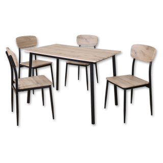 Table et 4 chaises - Sandy