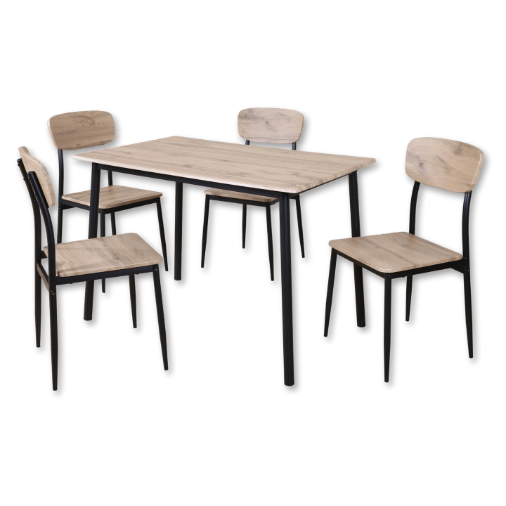 Table et 4 chaises - Sandy