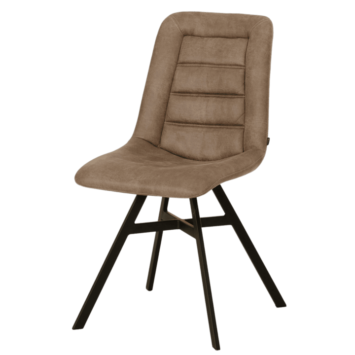 Chaise Niels Tissu Truffle
