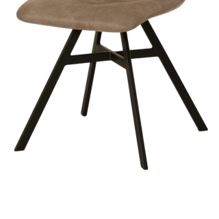 Chaise Niels Tissu Truffle