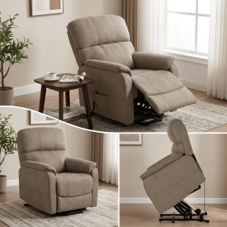 Fauteuil avec relax éléctriques