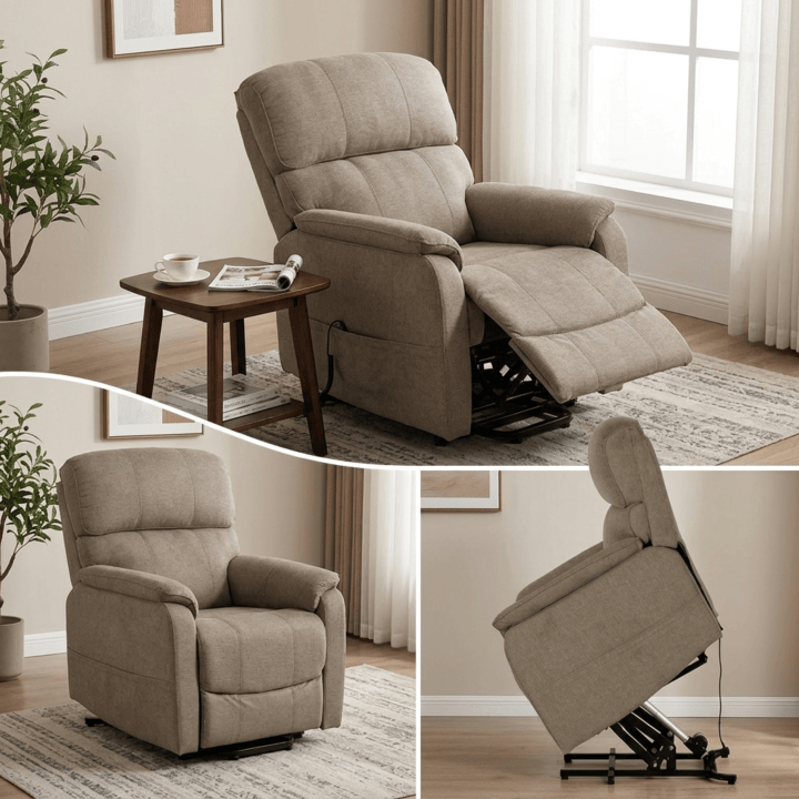 Fauteuil avec relax éléctriques