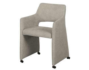 Chaise avec accoudoir Jones art dolphin