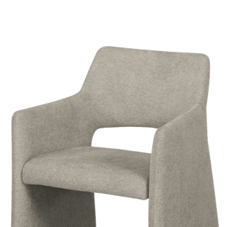 Chaise avec accoudoir Jones art dolphin