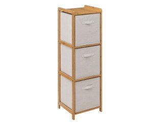 Etagère Tidy 3 rangements en bamboo 174901